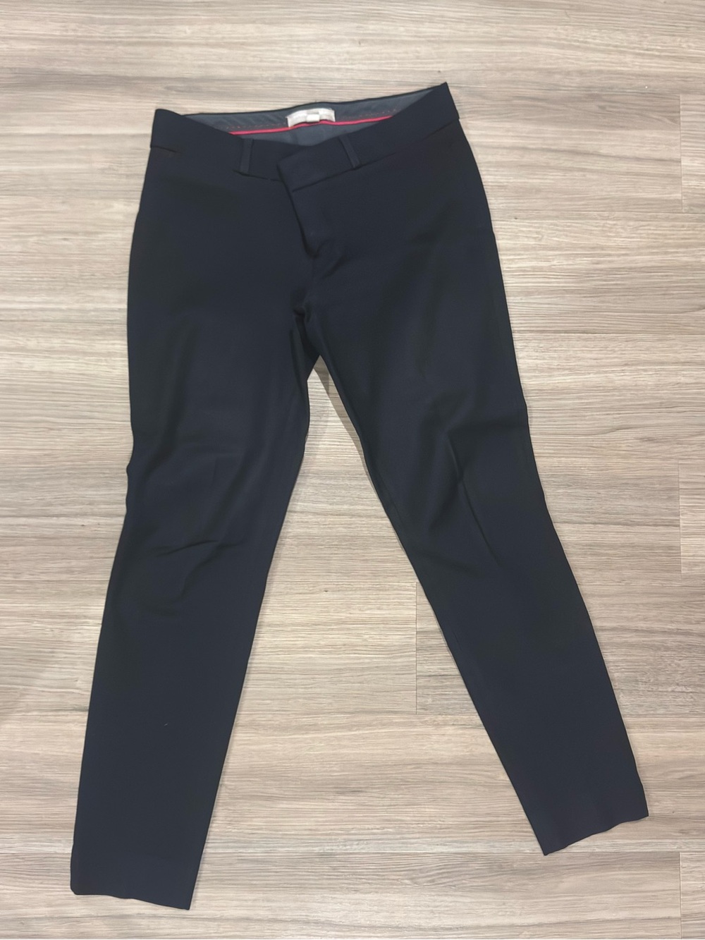 Banana Republic Navy Ankle Crop Slim Pants